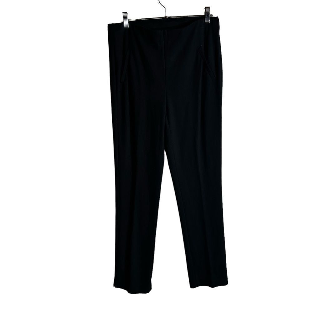 Chicos slimming pants black stretchy dress pants Chicos 0.5 = US 6